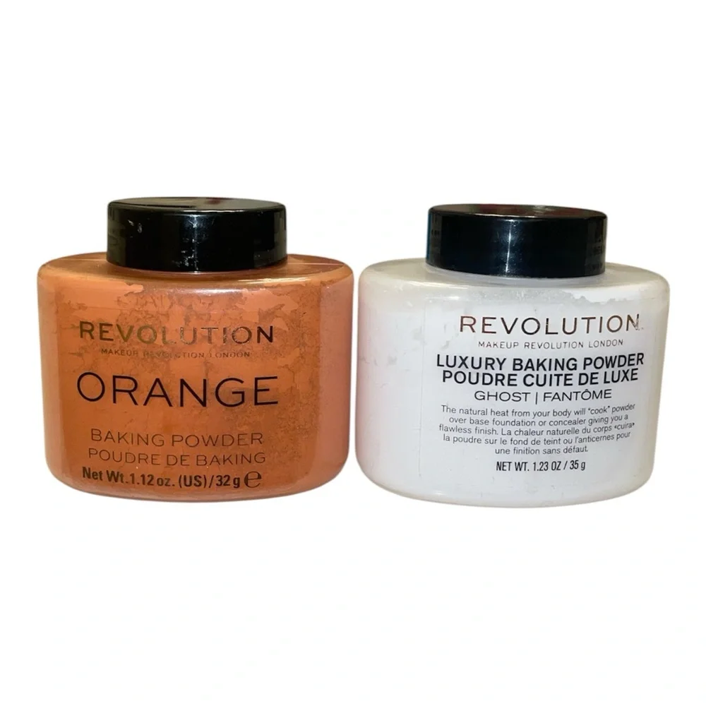 Revolution Orange and Ghost Baking Powder Duo